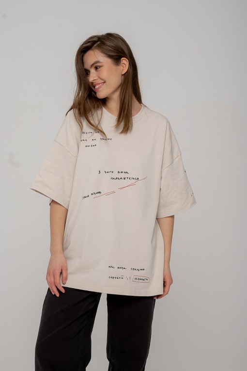 Футболка з вишивкою Любов M/L Футболка з вишивкою Любов M/L