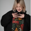 Худі Квітень L/XL Чорне