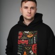 Худі Квітень L/XL Чорне