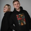 Худі Квітень L/XL Чорне