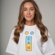 Футболка CTRL «Ї» Унісекс M Біла