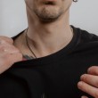 Футболка Квітковий герб Унісекс XS Чорна